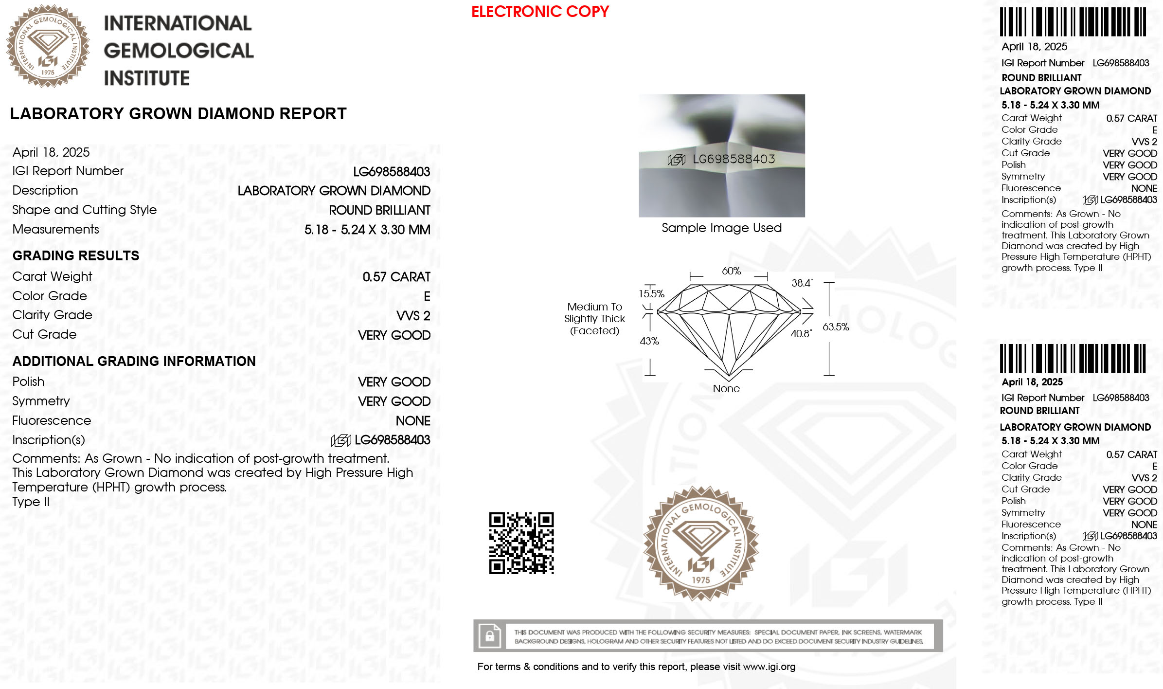 Viên Kim Cương Lab-grown IGI 5.1ly E VVS2 QDAK26021300001 2 698588403 Viên Kim Cương Lab-grown IGI 5.1ly E VVS2 QDAK26021300001