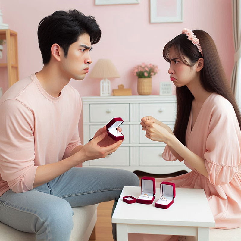 Không bán hoặc làm mất nhẫn cưới