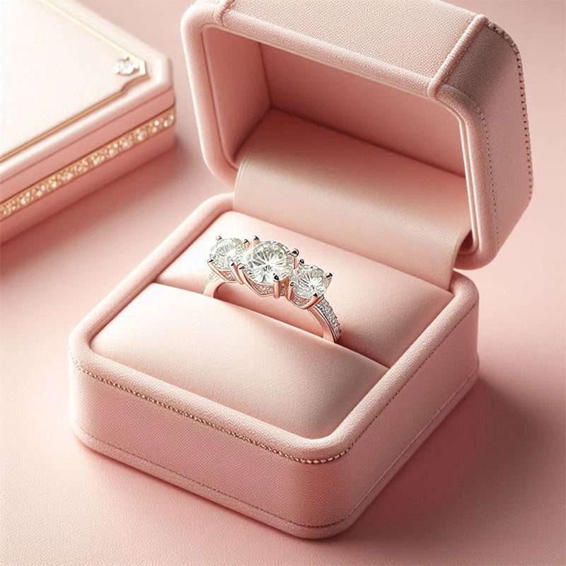 Không chọn nhẫn Three Stones (ba viên đá)