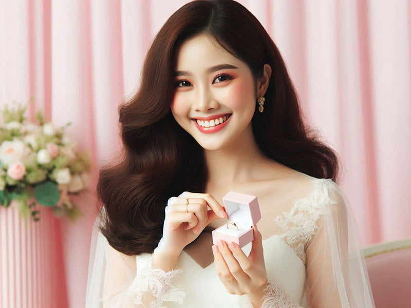 Nhẫn cưới đeo ngón giữa được không? Tại sao?