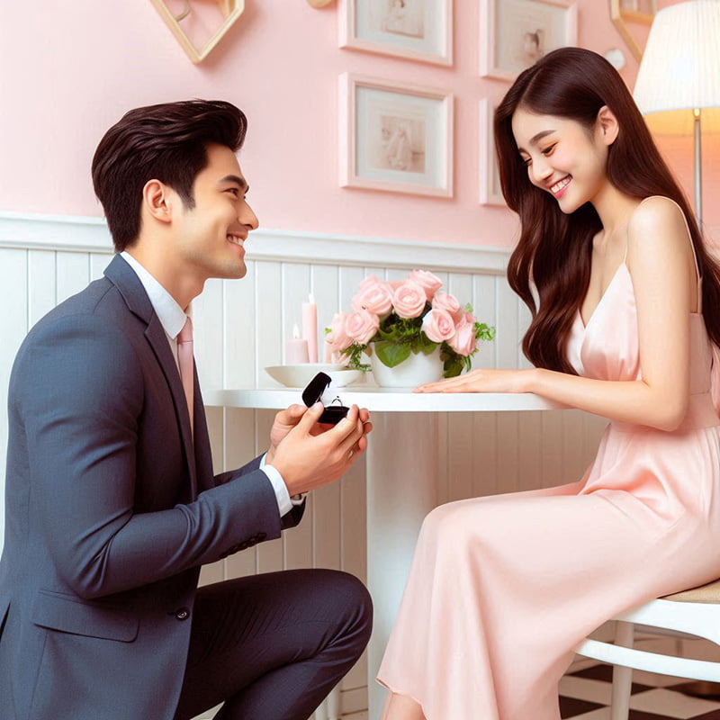 Nhẫn đính hôn và nhẫn cưới khác nhau không? 2 Nhẫn đính hôn – sự 'khẳng định chủ quyền' của bạn trai