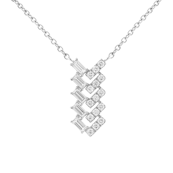 Dây Chuyền Nữ Baguette Cut 2960