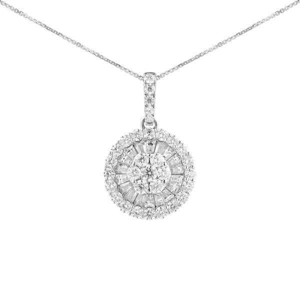 Mặt Dây Chuyền Nữ Floral Cluster 3489