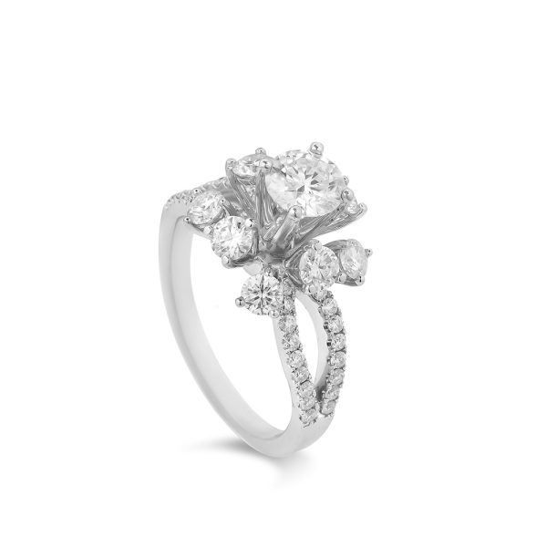 Nhẫn Cầu Hôn Chic Flora 1825