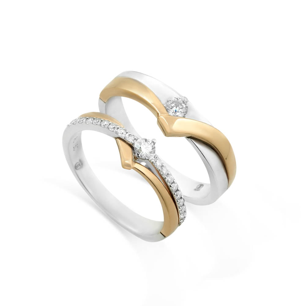 Nhẫn Cưới Cherished Love 3077-3078