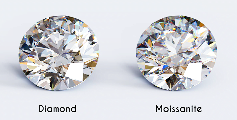 Đá Moissanite tự nhiên: Kẻ mạo danh kim cương hoàn hảo 3 sự khác biệt giữa đá moissanite và kim cương tự nhiên