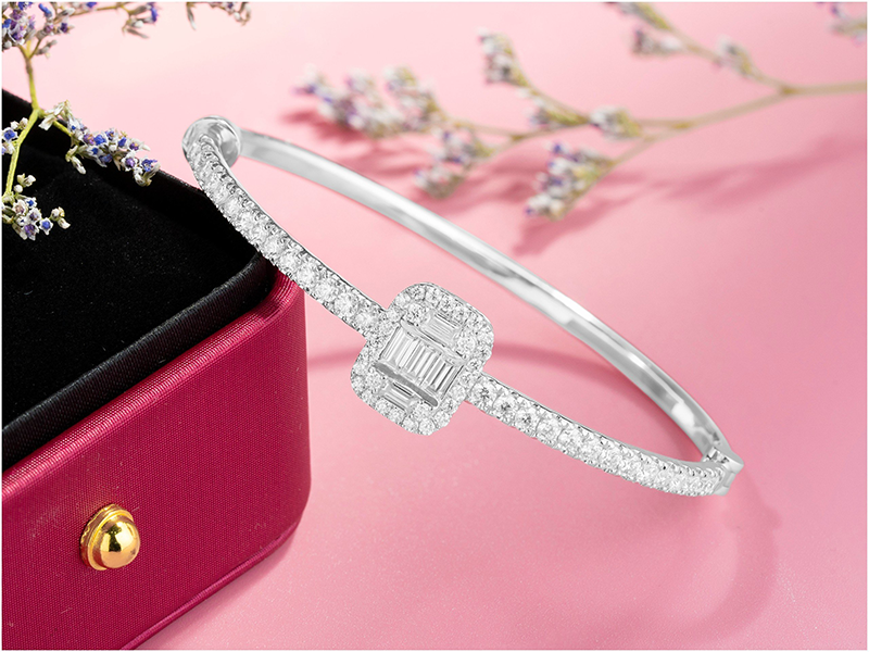 Lắc vàng 18k sang trọng, đẳng cấp cho quý cô hiện đại 4 Lắc vàng 18k thiết kế theo xu hướng hiện đại