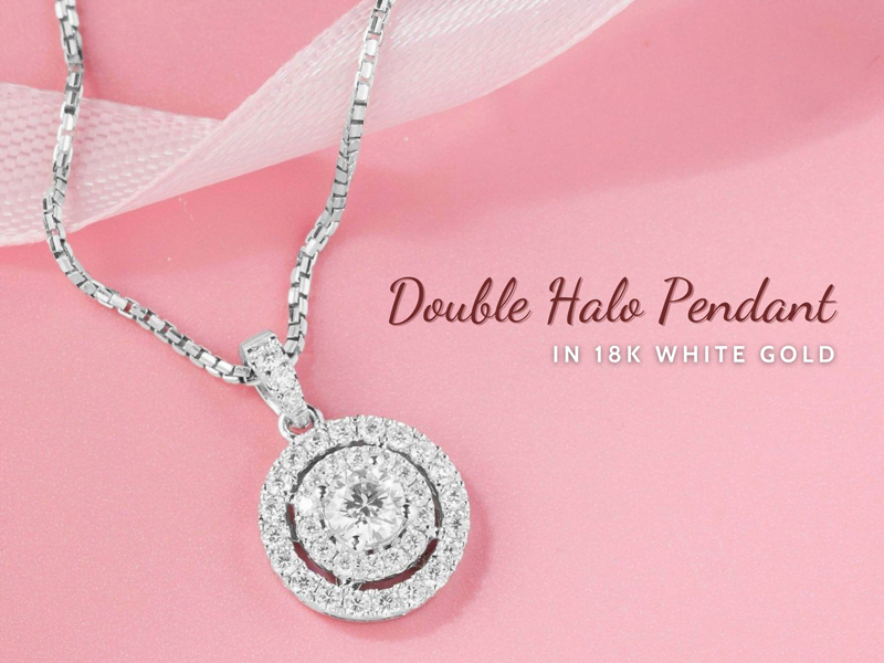 Mặt dây chuyền vàng 18k nữ đẹp, sang trọng, đẳng cấp