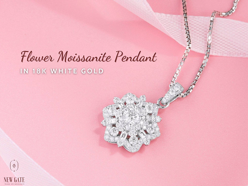Mặt dây chuyền vàng 18k nữ đẹp, sang trọng, đẳng cấp
