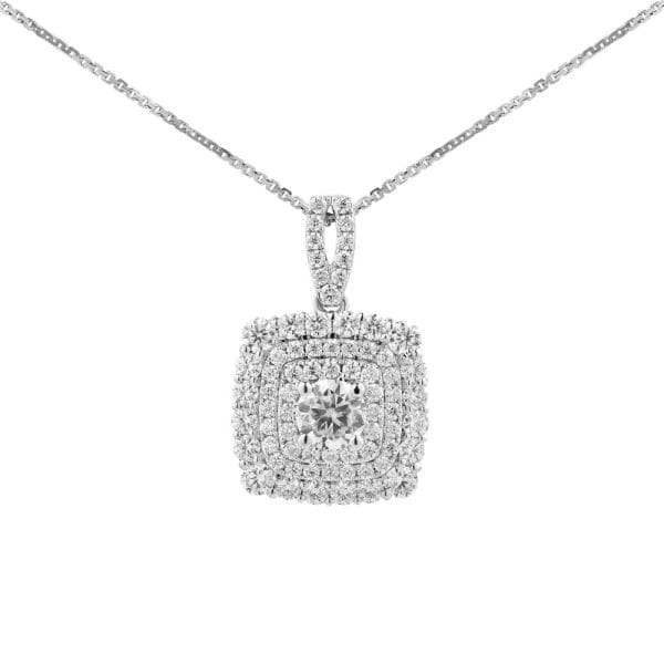 Mặt Dây Chuyền Nữ Square Shaped 3538