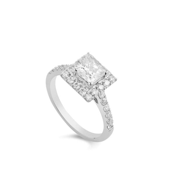Nhẫn Nữ Princess Cut 3564