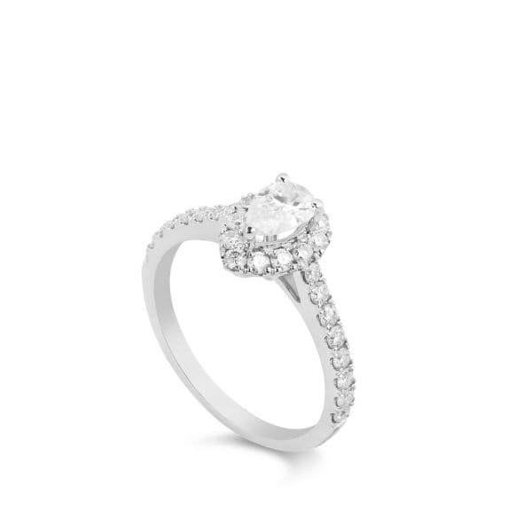 Nhẫn Nữ Pear Cut 3566