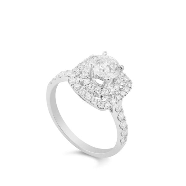 Nhẫn Nữ Twin Halo 3587