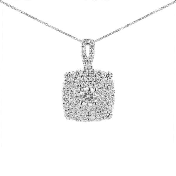 Mặt Dây Chuyền Nữ Square Shaped 3537