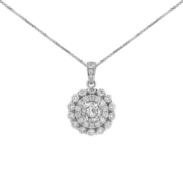 Ổ Mặt Dây Chuyền Kim Cương 4228