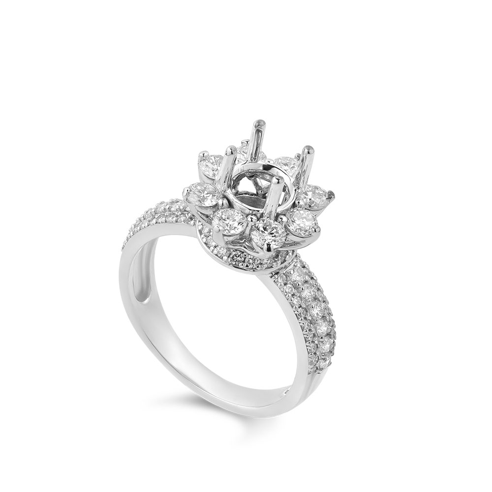 Ổ Nhẫn Kim Cương Nữ QDAN25111500021 2 Ổ Nhẫn Kim Cương Nữ QDAN25111500021 - Ảnh 2