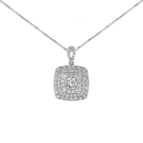 Ổ mặt dây chuyền vuông 1.083 carat LGD QDAM26020600001