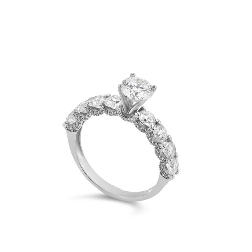 Ổ nhẫn kim cương viên tấm lớn to LGD (1.622 carat) QDAN26022400001