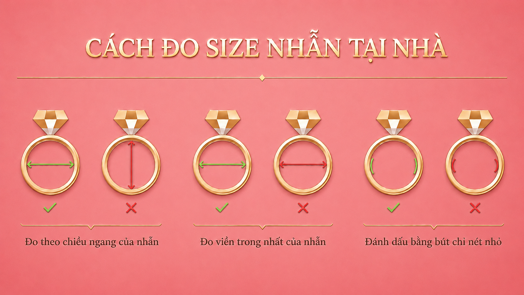 Huong Dan Do Size Trang Suc Hướng Dẫn Đo Size Trang Sức Chính Xác Tại Nhà | New Gate Jewelry