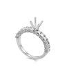 QDAN26051700003 Ổ Nhẫn Kim Cương 4 Chấu Baguette QDAN26051700003